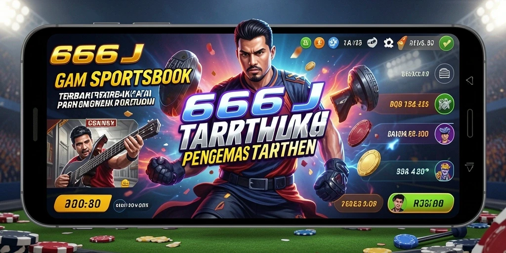 Tampilan gameplay Sportsbook di aplikasi 666J yang menarik.
