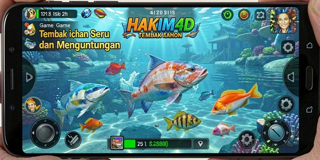 Tangkapan layar gameplay HAKIM4D yang seru dan mendebarkan.