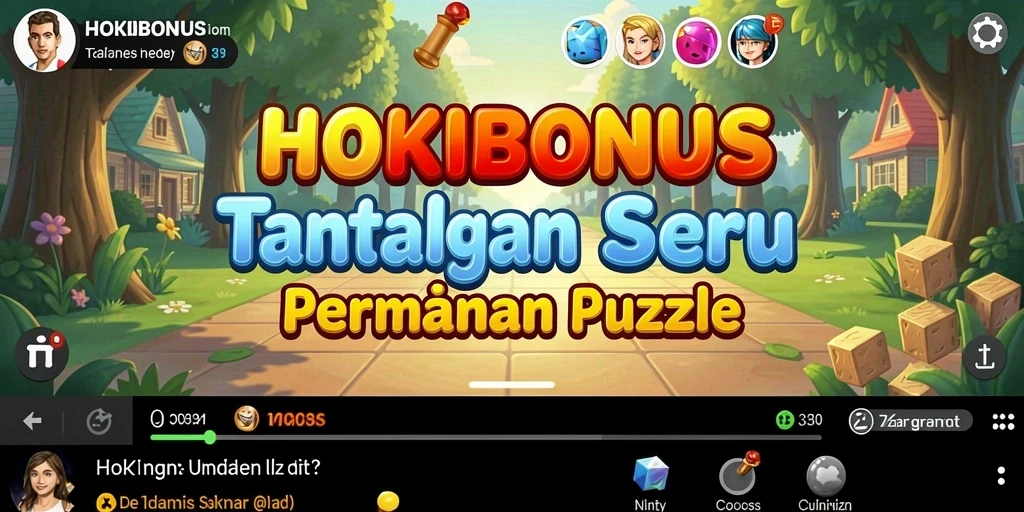 Screenshot gameplay HOKIBONUS yang menampilkan tantangan menarik.