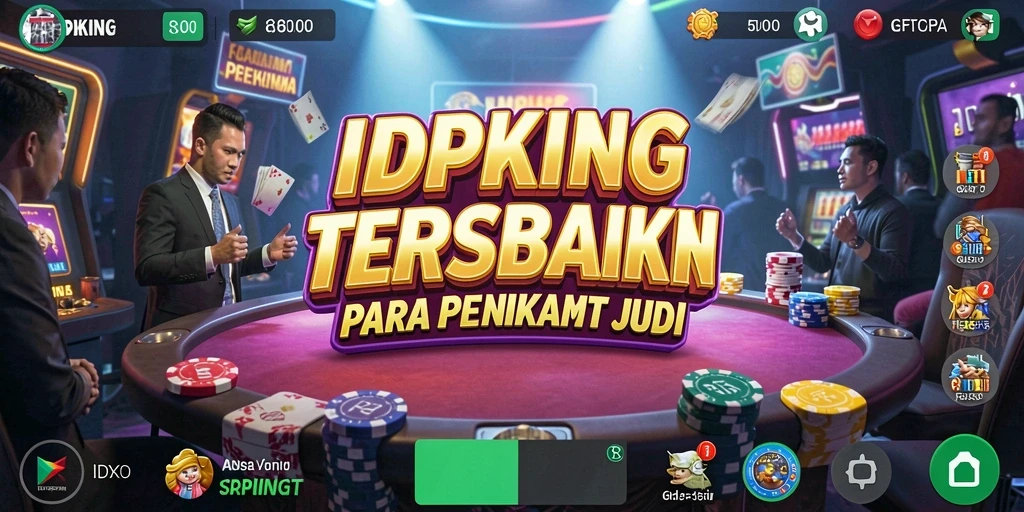 Gameplay seru di IDPKING dengan berbagai pilihan permainan kasino.