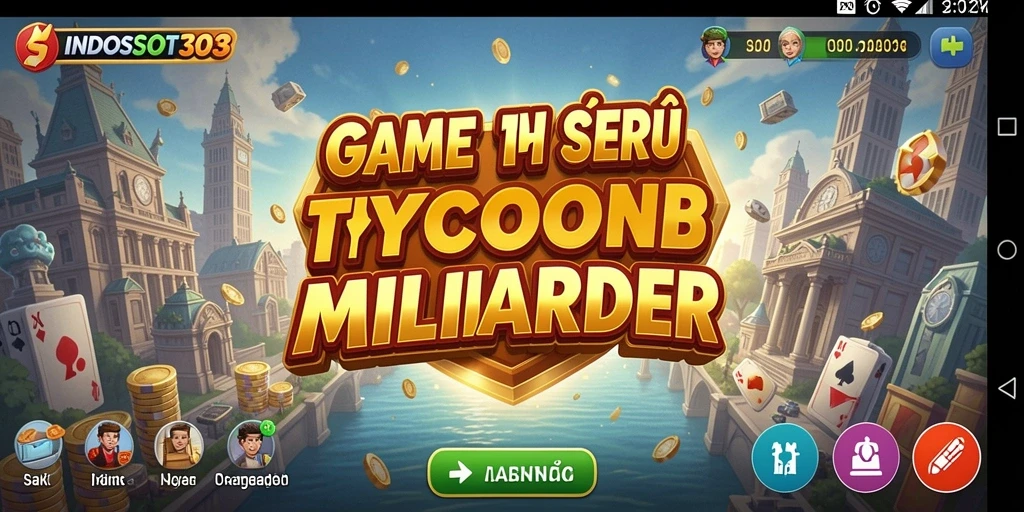 Tangkap layar gameplay memukau dari INDOSLOT303 yang menampilkan kasino.
