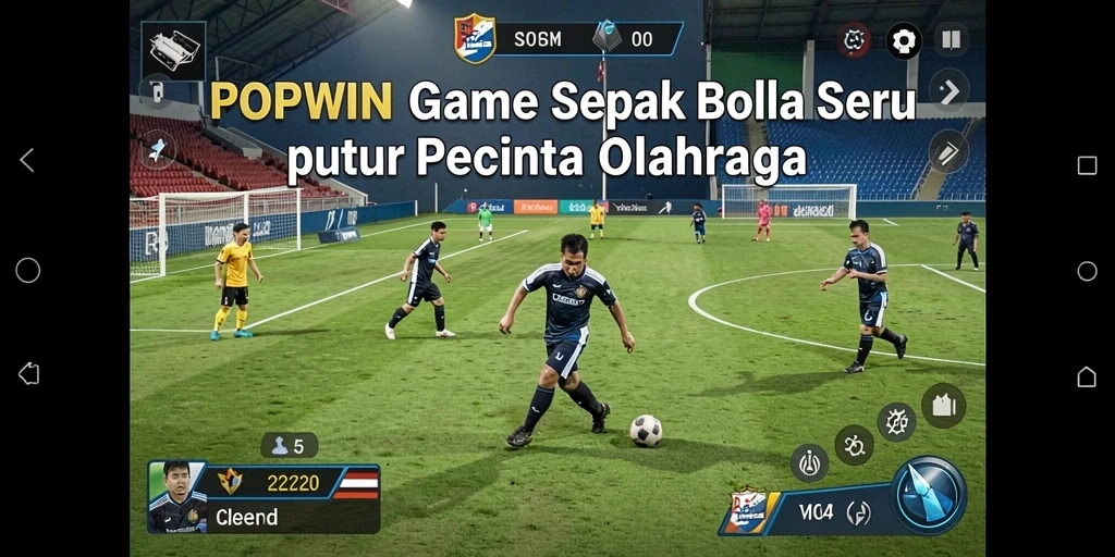 Tampilan gameplay <strong>POPWIN</strong> yang seru dan mendebarkan saat bertanding.