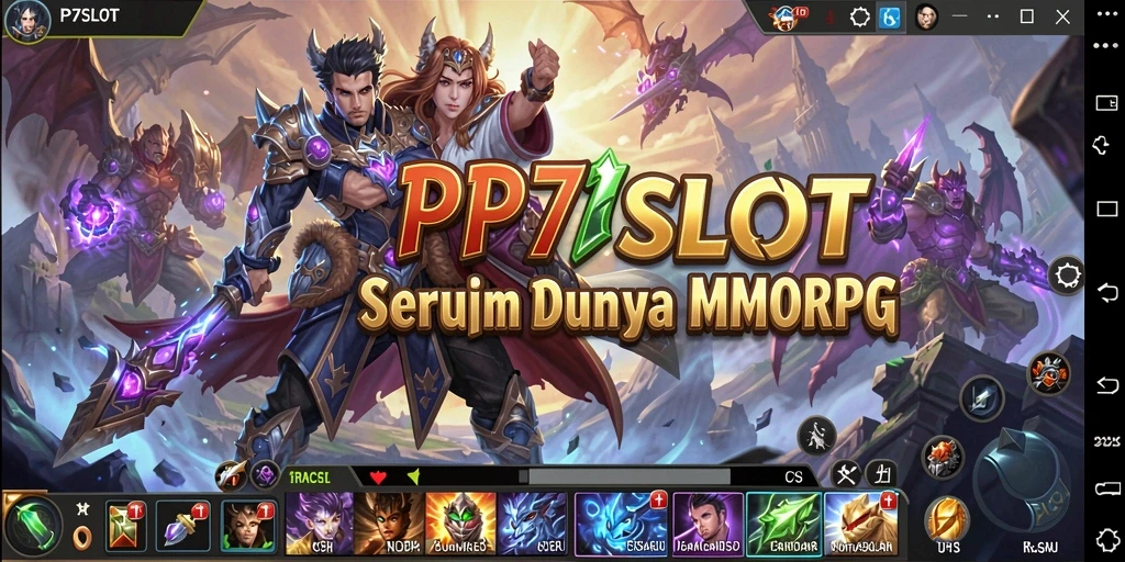 Gameplay seru PP7SLOT dengan aksi mendebarkan di dunia MMORPG.