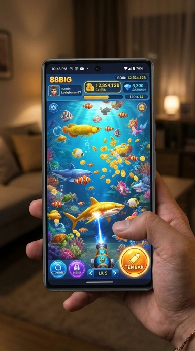 Screenshot antarmuka pengguna aplikasi 88big.
